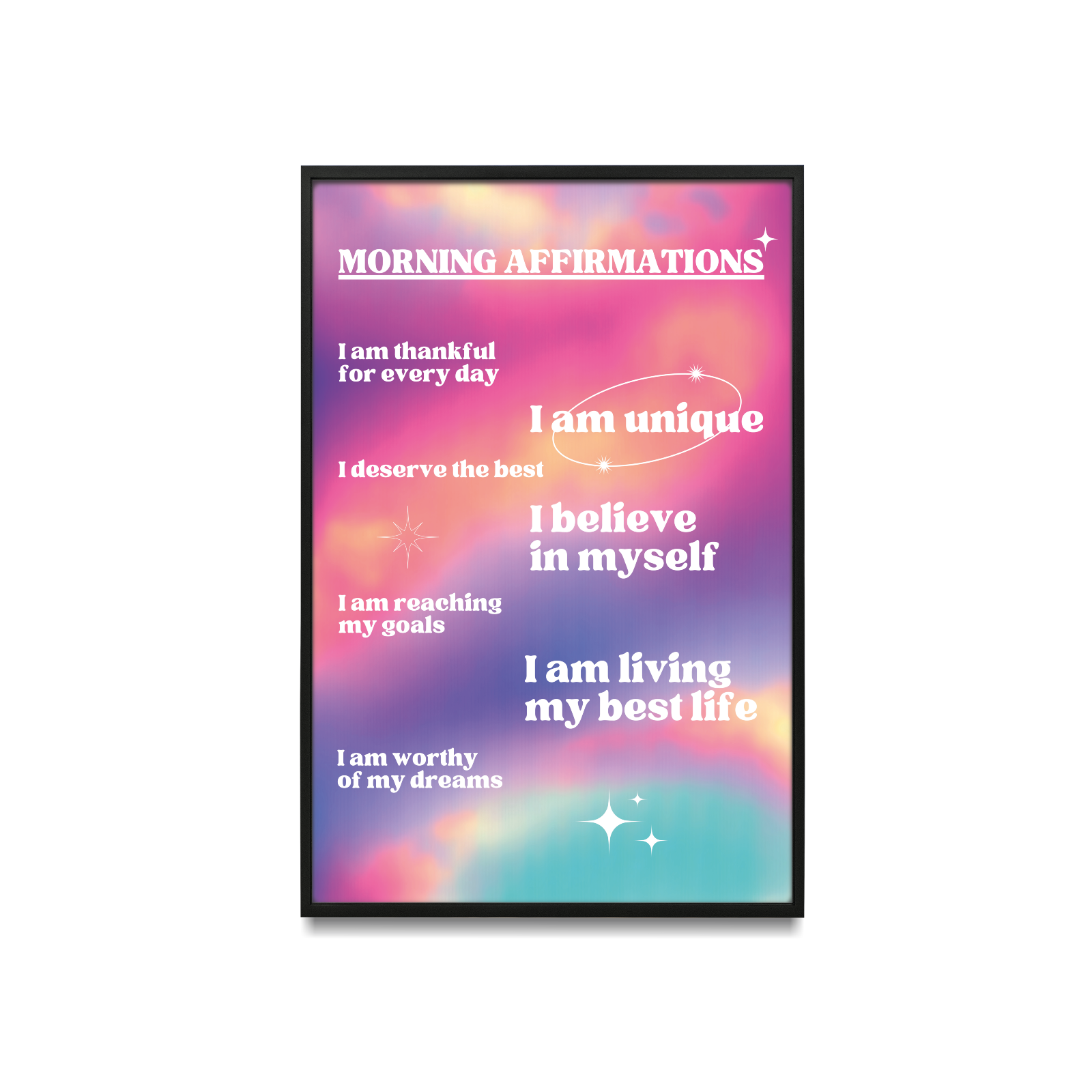 Morning affirmations