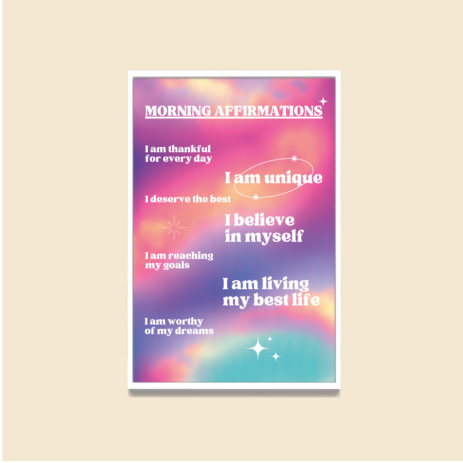 Morning affirmations