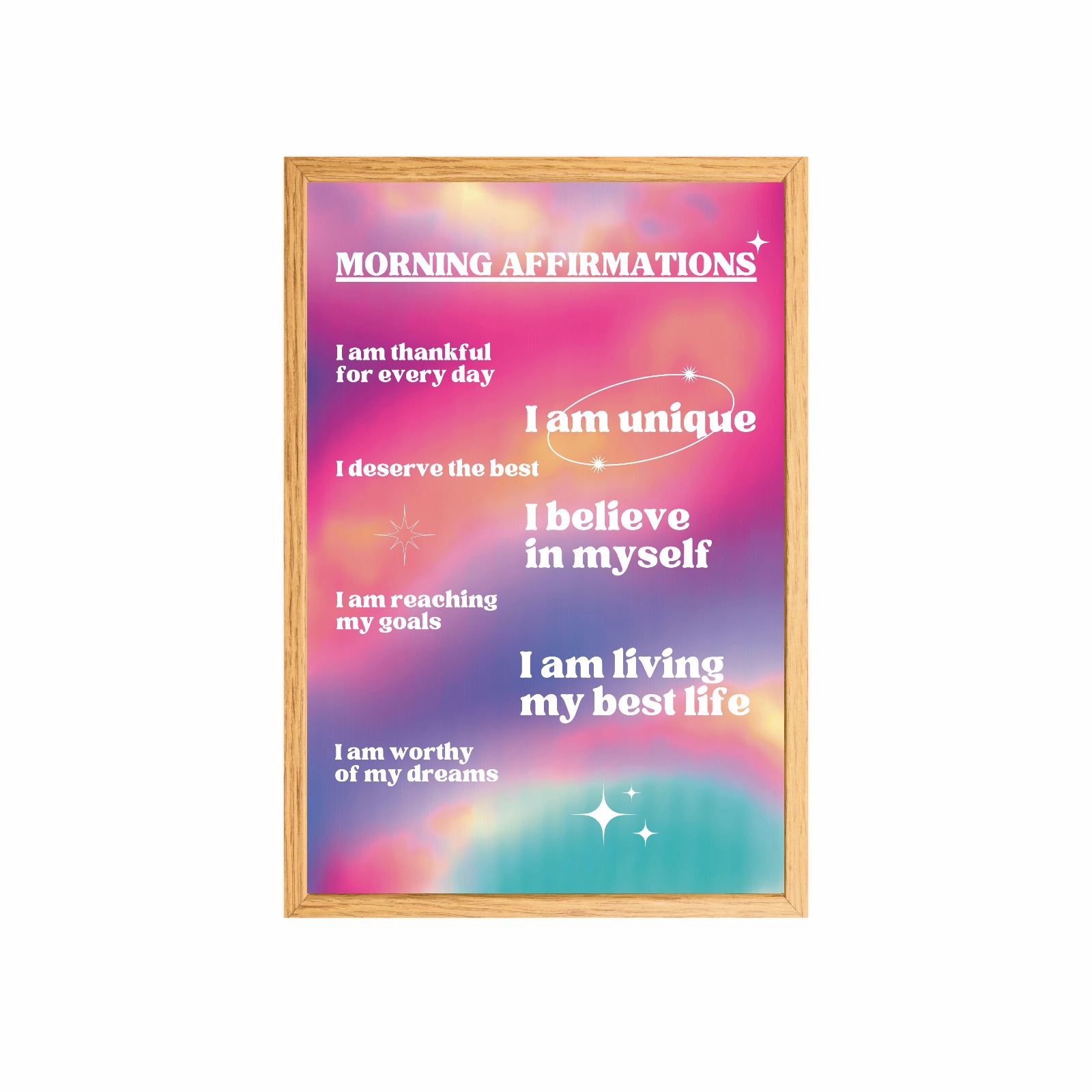 Morning affirmations