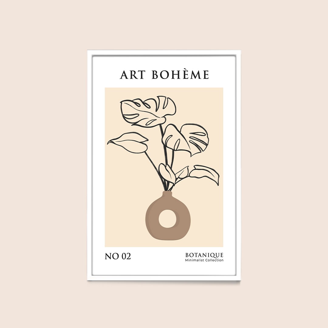 Art bohème botanique