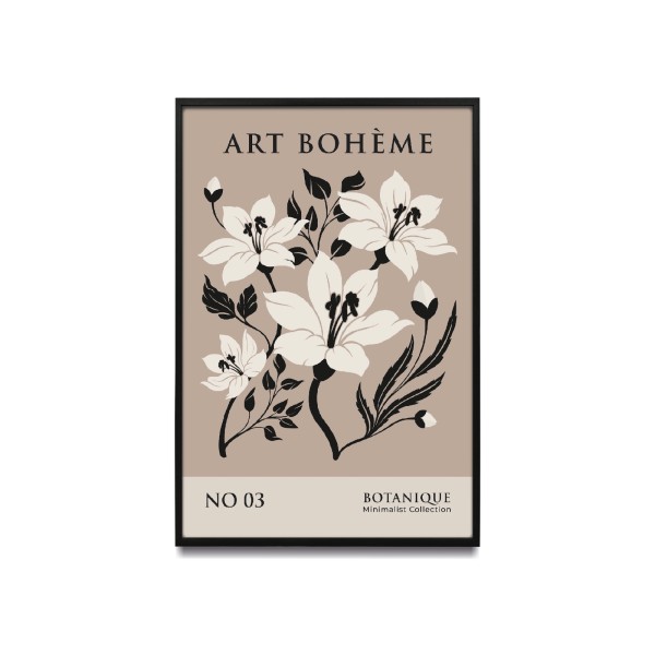 Art bohème botanique