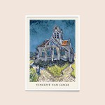 Vincent van Gogh - L'église d'Auvers sur Oise