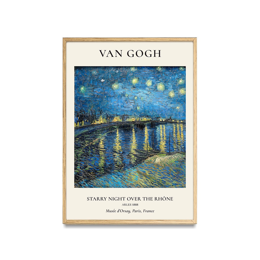 Vincent van Gogh - Nuit étoilée sur le Rhône