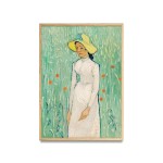 Vincent Van Gogh - Fille en blanc