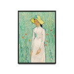 Vincent Van Gogh - Fille en blanc