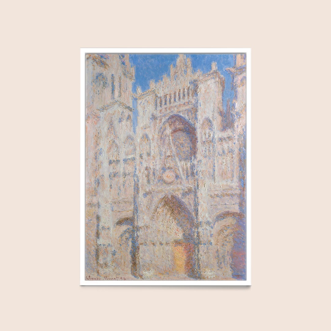 Claude Monet - Rouen Cathedral The Portal (Sunlight)