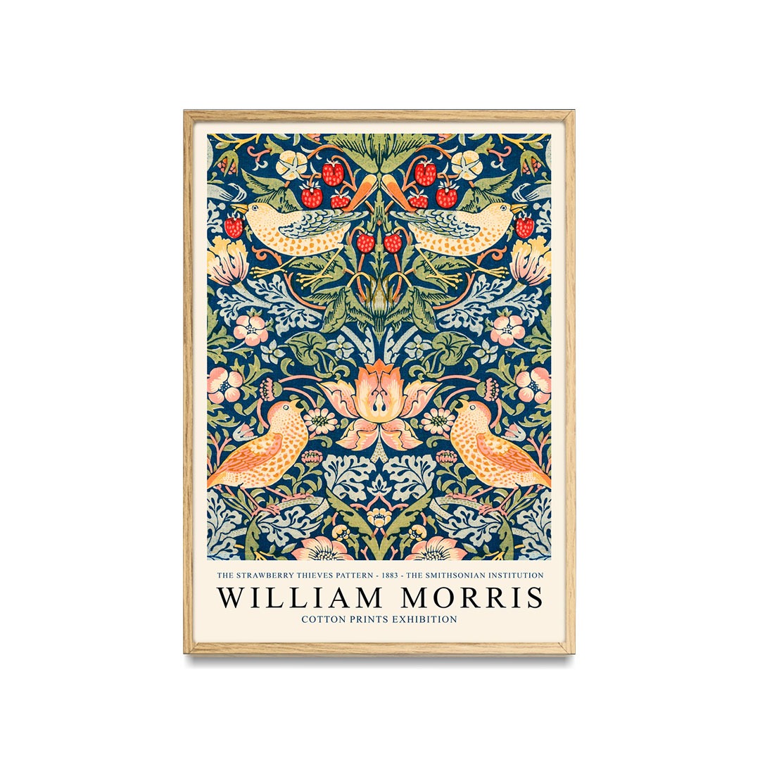 William Morris - Strawberry Thief Pattern