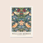 William Morris - Strawberry Thief Pattern