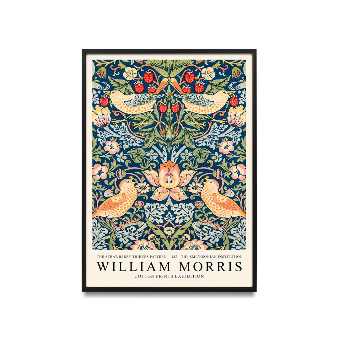 William Morris - Strawberry Thief Pattern