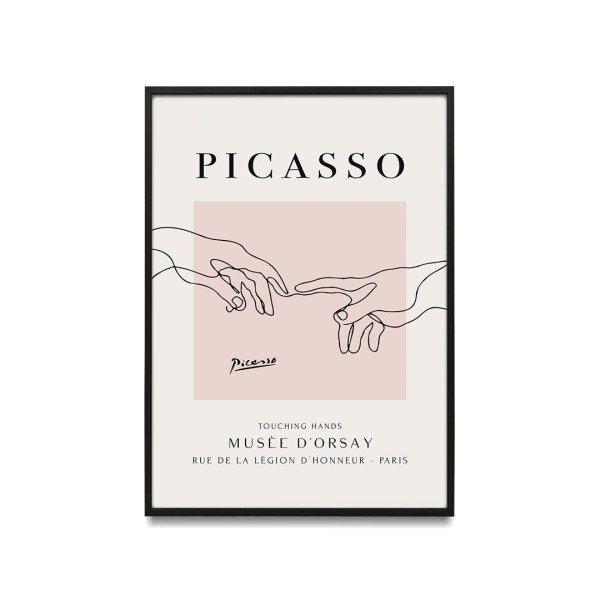 Picasso - Touching hands