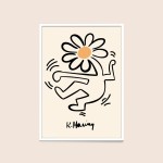 Keith Haring - Flower Head