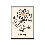 Keith Haring - Flower Head