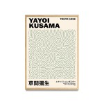 Yayoi Kusama - Green lines poster