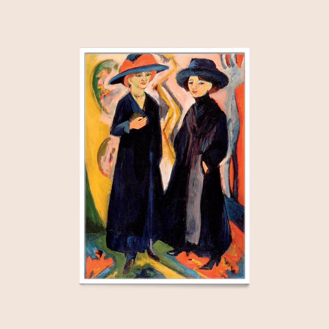 Ernst Ludwig Kirchner - Deux femmes