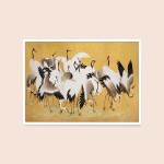 Ishida Yutei - Flock of Cranes 