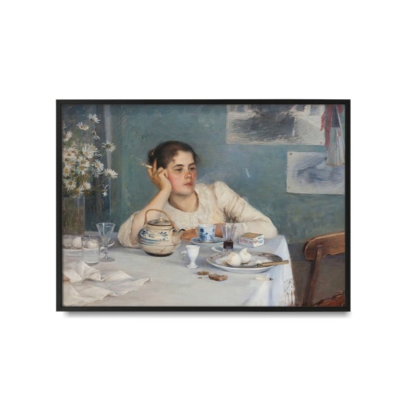 Elin Danielson-Gambogi - Après le petit déjeuner (1891)