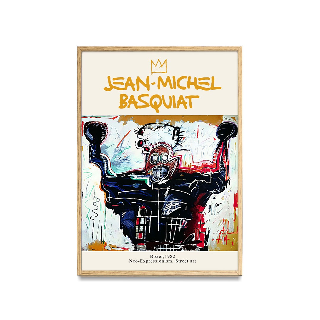 Jean-Michel Basquiat - Boxer, 1982