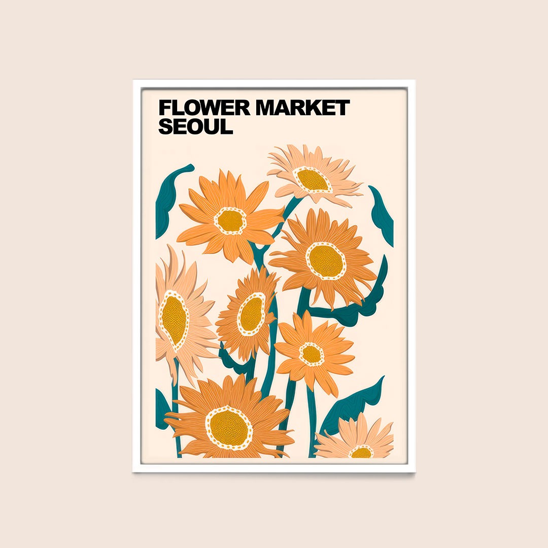 Flower Market Séoul