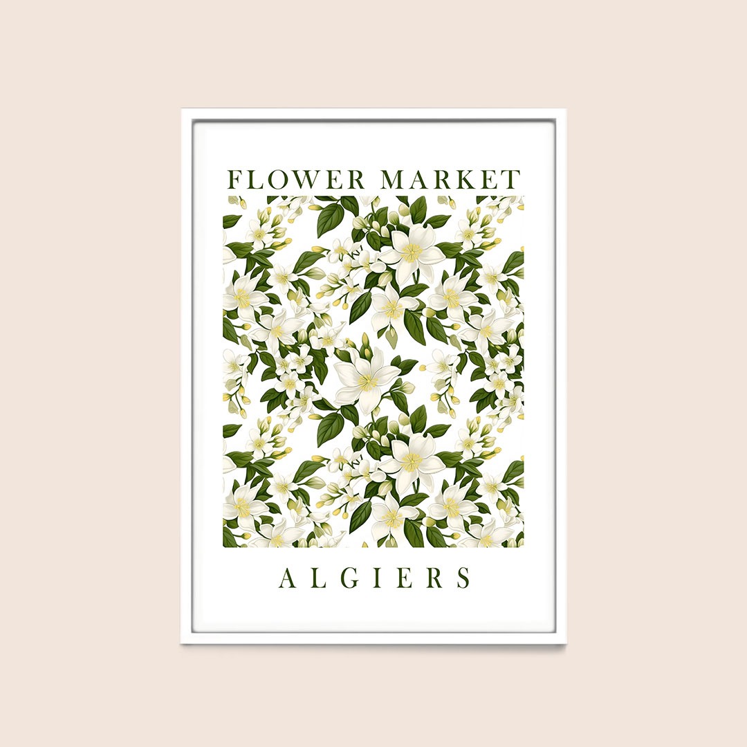 Flower Market Algiers