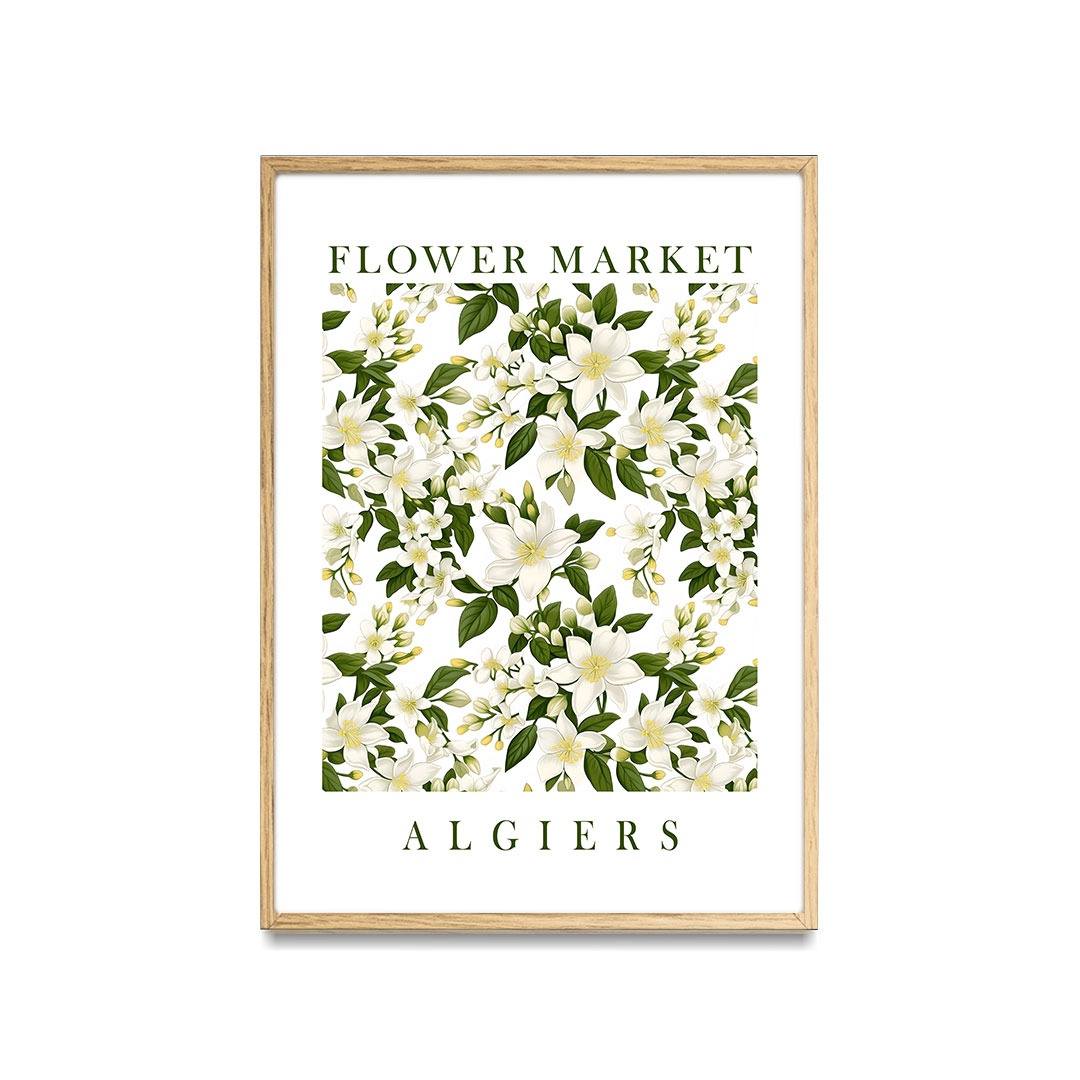 Flower Market Algiers